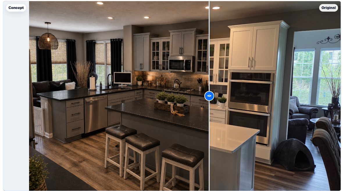 Photo Visualizer room preview
